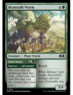 Beanstalk Wurm // Plant Beans