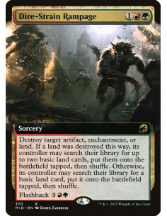 Dire-Strain Rampage - Foil