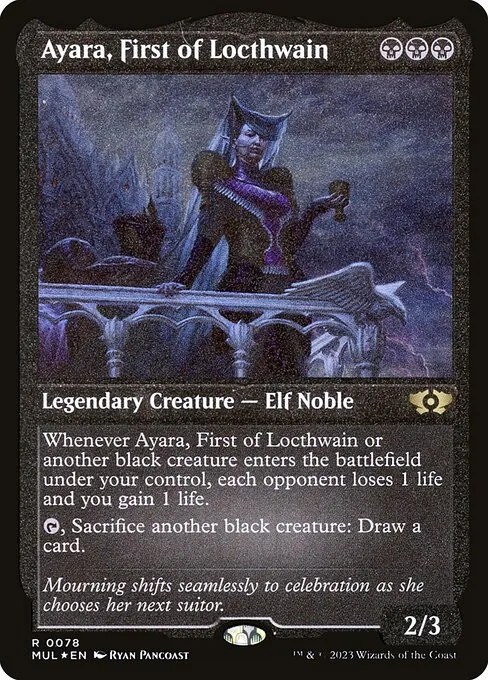 Ayara, First of Locthwain - Foil