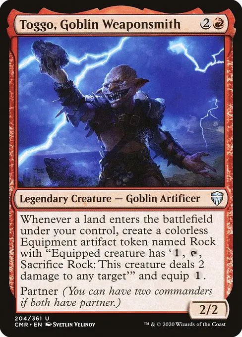 Toggo, Goblin Weaponsmith - Foil
