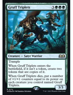 Gruff Triplets - Foil