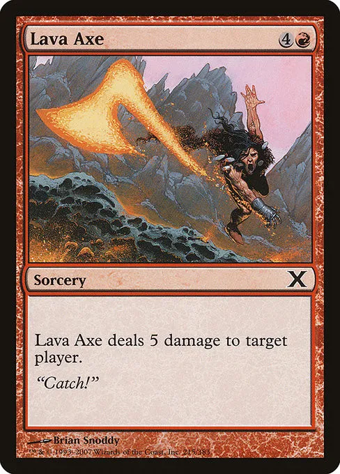 Lava Axe - Foil