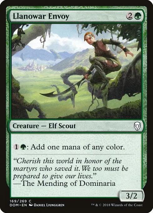 Llanowar Envoy - Foil