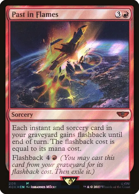 Past in Flames - Foil