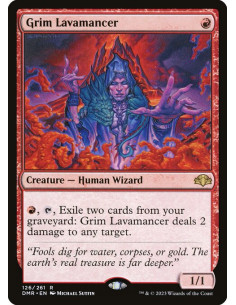 Grim Lavamancer - Foil