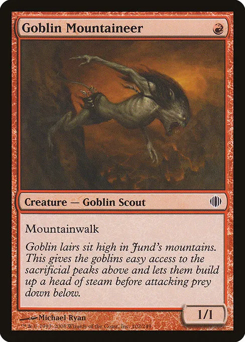 Goblin Mountaineer - Foil