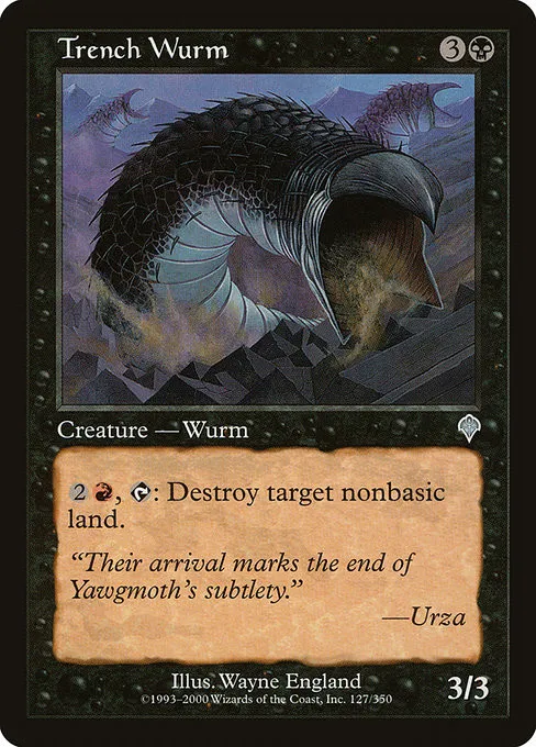 Trench Wurm - Foil