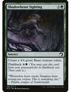 Shadowbeast Sighting