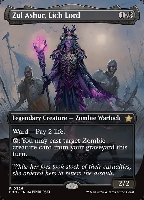Zul Ashur, Lich Lord - Foil
