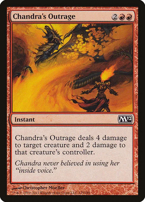 Chandra's Outrage - Foil