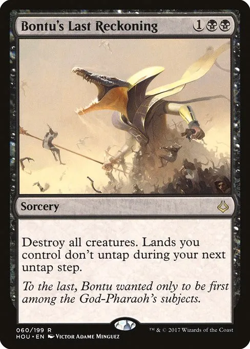 Bontu's Last Reckoning - Foil