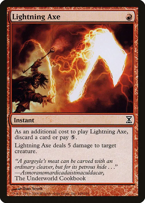 Lightning Axe - Foil