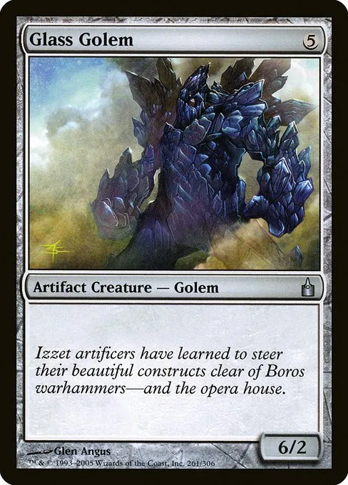 Glass Golem - Foil