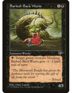Barbed-Back Wurm