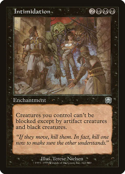 Intimidation - Foil