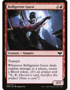Belligerent Guest - Foil