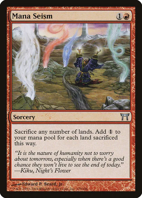 Mana Seism - Foil