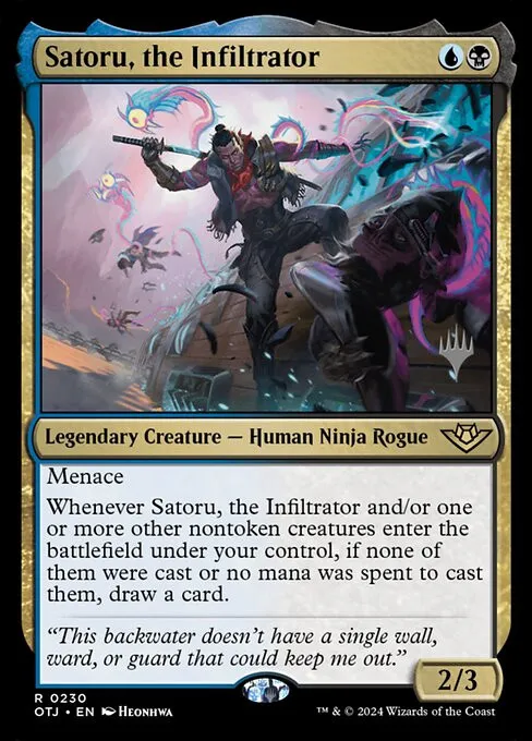 Satoru, the Infiltrator - Foil