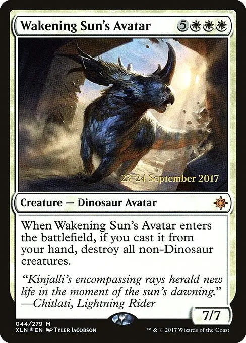 Wakening Sun's Avatar - Foil