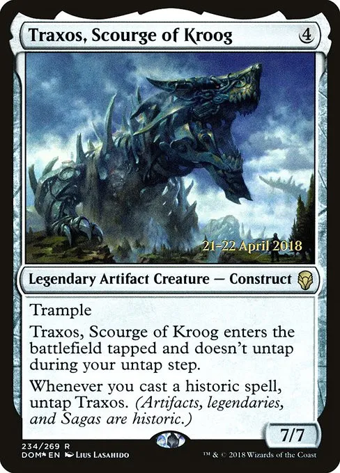 Traxos, Scourge of Kroog - Foil