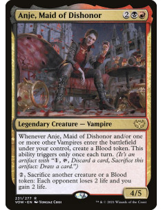 Anje, Maid of Dishonor - Foil