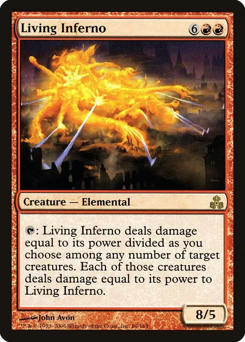 Living Inferno - Foil