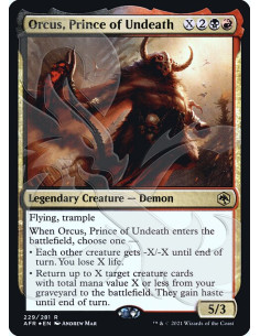 Orcus, Prince of Undeath - Foil