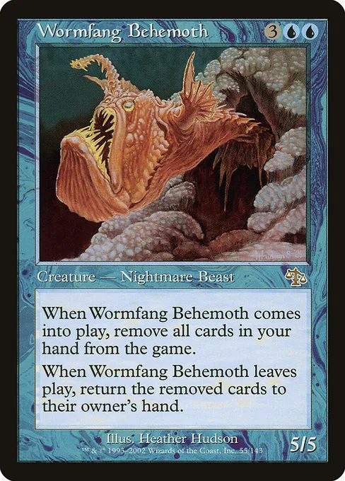 Wormfang Behemoth - Foil