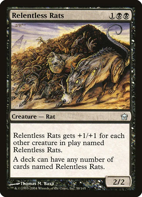 Relentless Rats - Foil