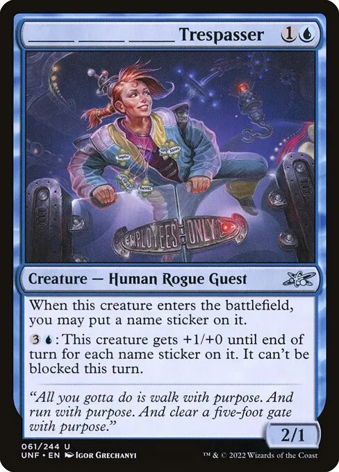 _____ _____ _____ Trespasser - Foil