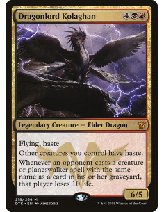 Dragonlord Kolaghan - Foil
