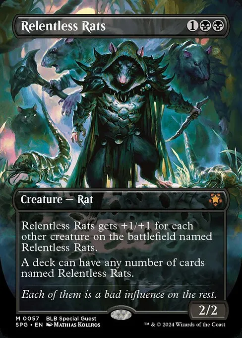 Relentless Rats - Foil