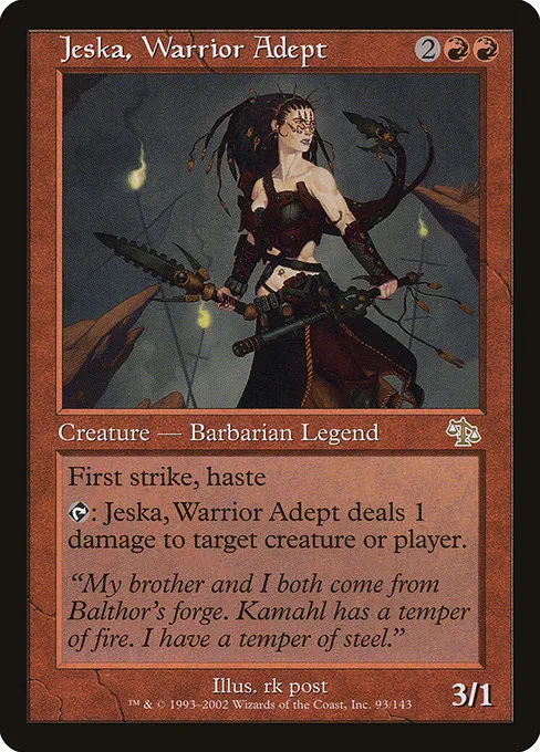 Jeska, Warrior Adept - Foil