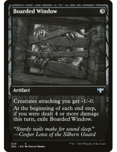 Boarded Window - Foil