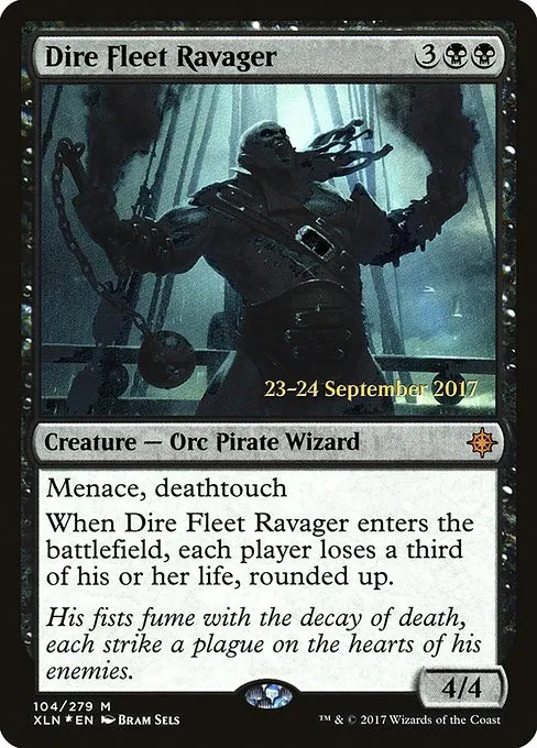 Dire Fleet Ravager - Foil