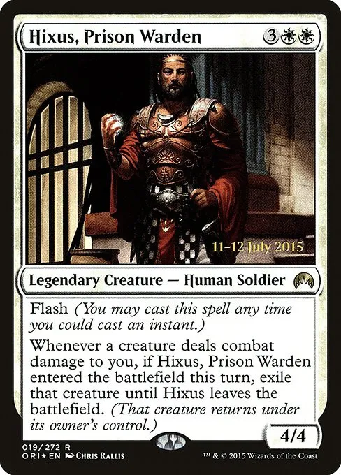 Hixus, Prison Warden - Foil