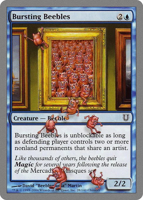 Bursting Beebles - Foil