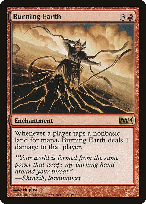 Burning Earth - Foil