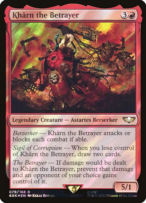 Khârn the Betrayer - Foil