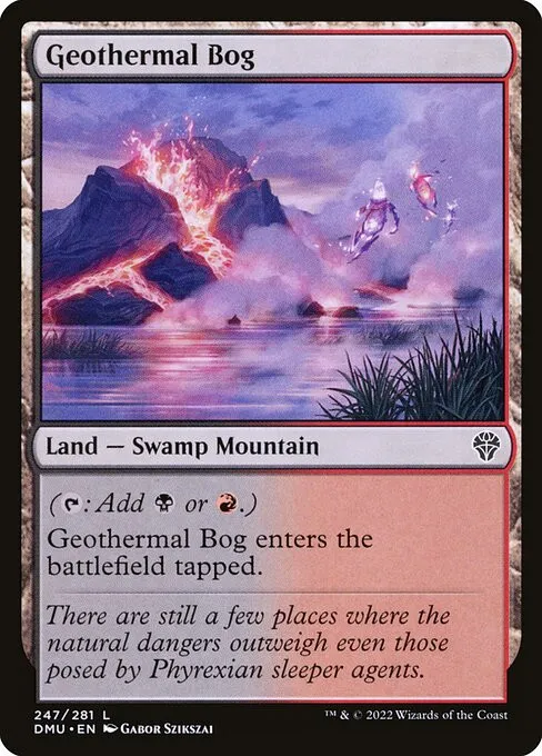 Geothermal Bog - Foil