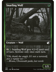 Snarling Wolf - Foil