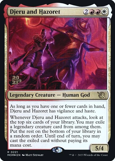 Djeru and Hazoret - Foil