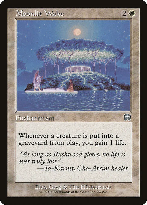Moonlit Wake - Foil