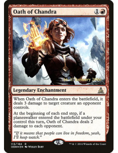 Oath of Chandra - Foil