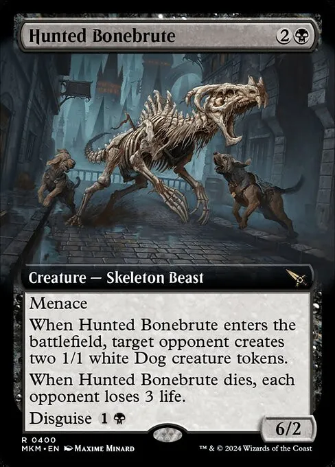 Hunted Bonebrute - Foil