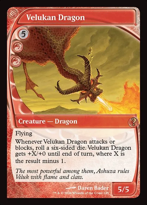 Velukan Dragon - Foil