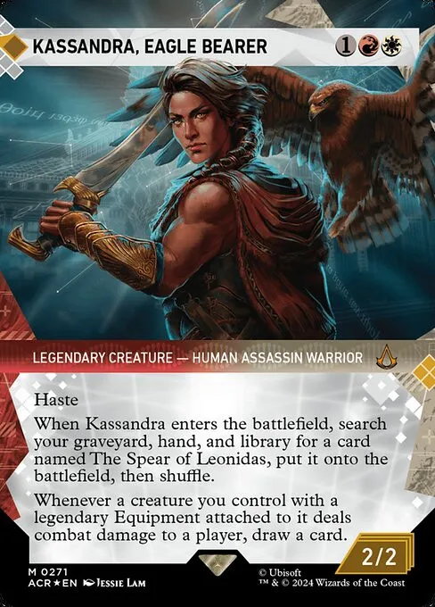 Kassandra, Eagle Bearer - Foil