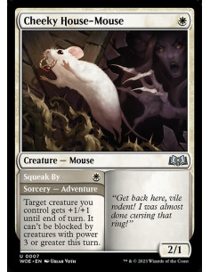 Cheeky House-Mouse // Squeak By - Foil