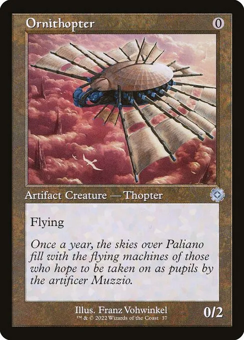 Ornithopter - Foil