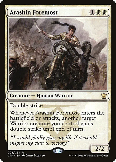 Arashin Foremost - Foil